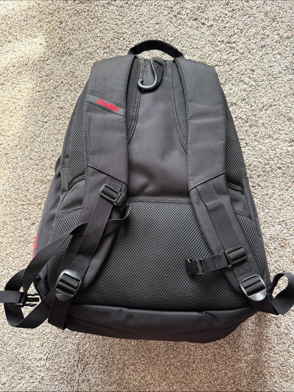 Black Men's Pickleball Backpack